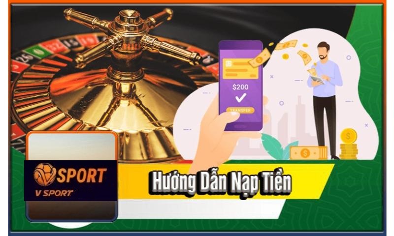 Cách nạp tiền Vsports đơn giản.